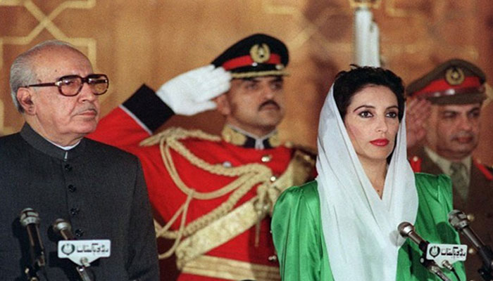 benazir-ishaq-khan